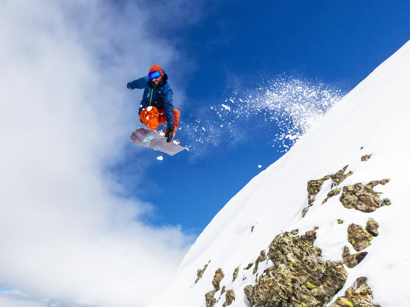 Person Snowboarding Snow Sports